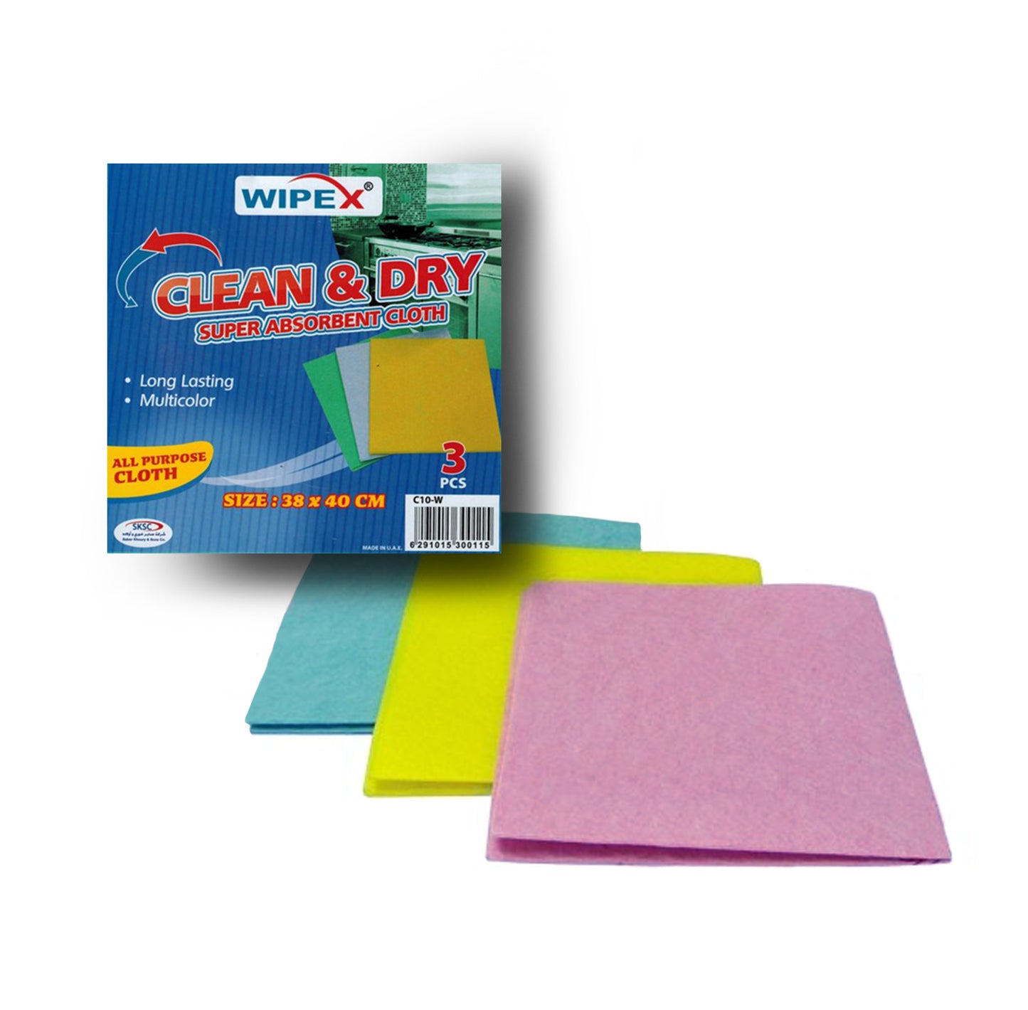 Clean and Dry Super Absorbent Cloth-Wipex